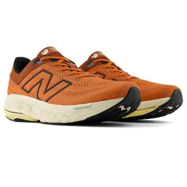 Imagem de New Balance Fresh Foam X 860 V14 Tênis de corrida masculino, Argila interna/relíquia marrom/preto, 38