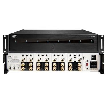 Imagem de Amplificador de Home Theater OSD Nero de 8 canais, (100W @8ohm/175W @4ohm), ponte de alta potência 400W @8ohm, classe D, altamente flexível, HTX-8150