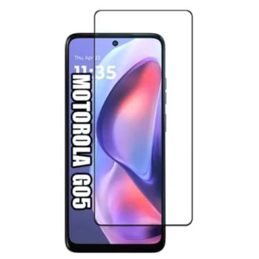 Imagem de [GL CASES] Película Motorola Moto G05 Anti Risco Película Moto G05 Vidro Temperado 3D 9H Proteção Com Cobertura Total Da Tela + Kit Limpeza Para Aplicação
