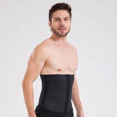 Imagem de Cinta Esbelt Cotton Masculina Preta 2EG