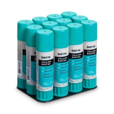 Imagem de 12un De Cola Em Bastão Bazze 20g