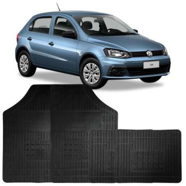 Imagem de Jogo Tapete Automotivo Borracha Car Floor Gol G3 G4 G5 G6 G7