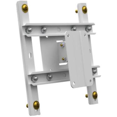 Imagem de Suporte Tv 10 A 56 Vesa 400X400 2 Movimentos Branco - Multiforma