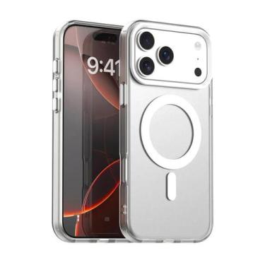 Imagem de Capinha para iPhone 17 Pro Magsafe Transparente Magnetic - GCM CASES