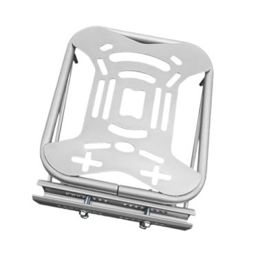 Imagem de Generic Suporte para caixa traseira de bicicletas elétricas, suporte para bagagem traseira de motocicleta, instalação rápida, de extensão de metal, para, Branco