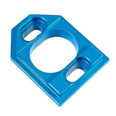 Imagem de YIJU Placa de montagem do motor de carro RC, peça de atualização, substituição, modificação, suporte de base do motor em liga de alumínio, para carro RC, Azul