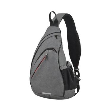 Imagem de Mochila Unissex De Ombro Único Com USB, Bolsa Transversal Para Ciclism