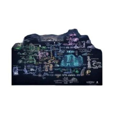 Imagem de Pôster De Jogo Hollow Knight Mapa HD Pintura Em Tela Arte De Parede De