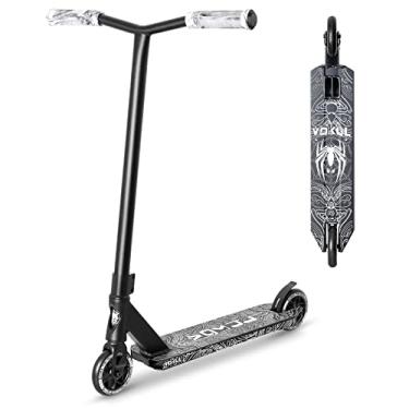 Imagem de VOKUL K1 Pro Trick Scooter | Trotinete de acrobacias, para crianças a partir de 8 anos, adolescentes e adultos – Melhor patinete de acrobacias estilo livre para meninos, meninas - Freestyle Skate Park