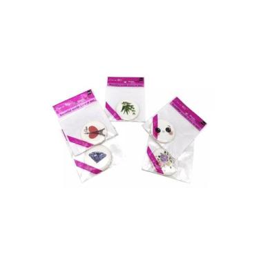 Imagem de Conjunto de esponjas de maquiagem 12 para pó solto ou compacto - Light