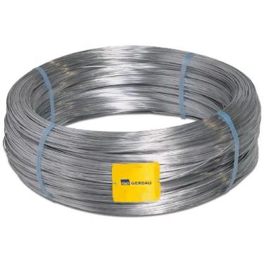 Imagem de Arame Galvanizado 12 Bwg Fio 2,76mm Rolo 20mts 1kg - Gerdau