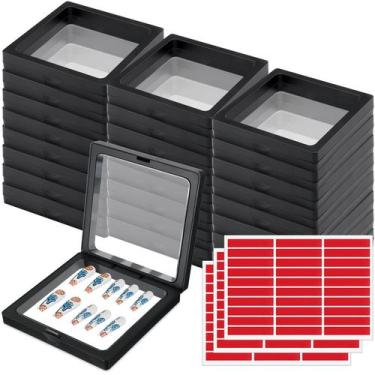 Imagem de Pressione a caixa de embalagem para unhas com fita adesiva meekoo 30 u