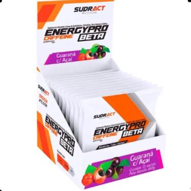 Imagem de Isotônico em Pó Energy Pro Beta Alanina Energia Sachê Com 30g - Sudrac