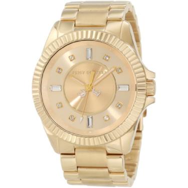 Imagem de Juicy Couture Relógio feminino com pulseira de ouro Stella 1900929