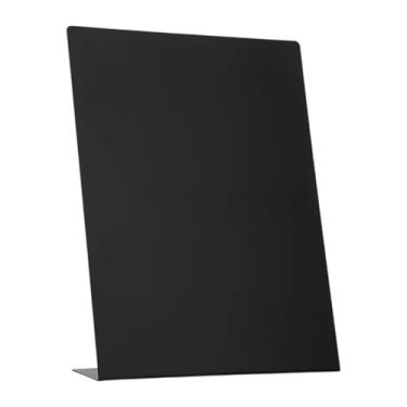 Imagem de XLWLLNJ Quadro de avisos, quadro de avisos, placa de comida para mesa, cavalete para negro para dormitório, hotel, restaurante, balcão, casamento