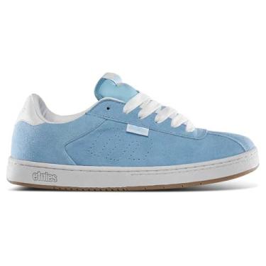 Imagem de Etnies Tênis de skate masculino Scam, Azul claro, 40