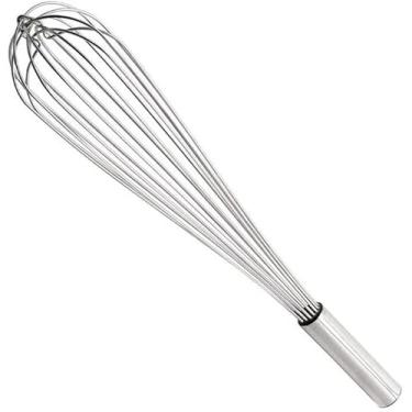 Imagem de Fue Gigante Batedor de Claras Ovos Massa Profissional Grande 31cm Aço Inox - Bate Bolo Foet Fue - PANAMI