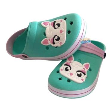 Imagem de Sandália Fechada Marie Leve Gatinha Confortável (Turquesa, BR, Adulto, Faixa Numérico, 39, 40)