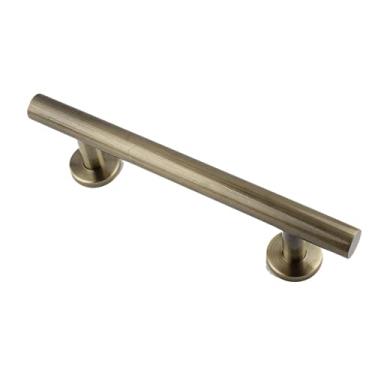 Imagem de NEWCES Barras de apoio de banheiro para idosos 11"/15"/19"/23" Aço inoxidável Segurança Deficiente Barra de apoio Antiderrapante Suporte Porta Sanitário Corrimãos para Mulheres Grávidas Idosas (Cor: Bronze, Tamanho: 400MM)