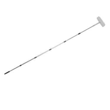 Imagem de Yunir Rolo de Tinta de Teto, Rolo de Tinta Doméstica Com Guarda de Gotejamento e Poste de Aço Inoxidável Ajustável, Sem Pintura de Pintura de Parede para Gotejamento para Uso Externo