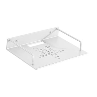 Imagem de Generic Suporte de parede para projetor, prateleira flutuante para projetor, suporte de parede para DVD player, console de jogos, casa, Prata, 28.5x21cm