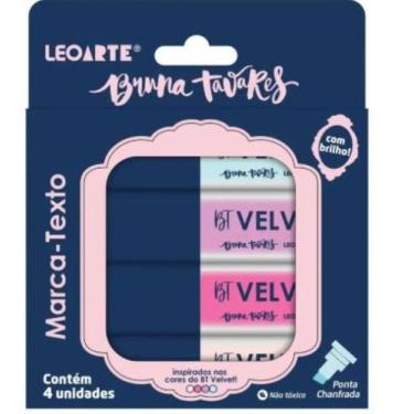 Imagem de Marca Texto Com Brilho Bruna Tavares Com 04 Cores - Leonora