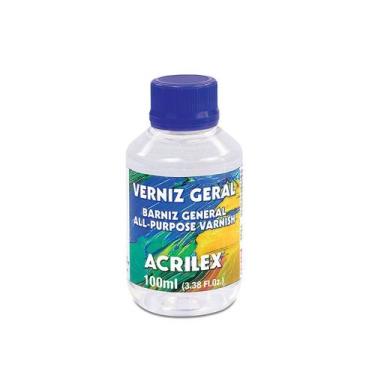 Imagem de Verniz Geral Acrilex 100ml Kit Com 2 Unidades