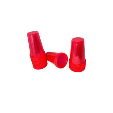 Imagem de Copo Biodegradável Crystal Drink 300Ml Rosa Neon - 25 Unid