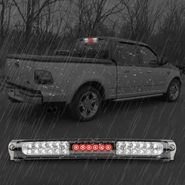 Imagem de Luz de parada 3ª de montagem alta compatível com Ford 1997-2004 F150 / 2004 Heritage Third Center Cargo Reverso LED Luz de freio barra traseira traseira (moke)