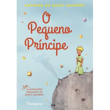 Imagem de Livro - O Pequeno príncipe - Azul pastel