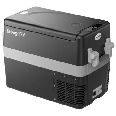 Imagem de Frigobar, Cooler Elétrico Automotivo Portátil 40L, 12V, 60W, BOUGERV, Preto