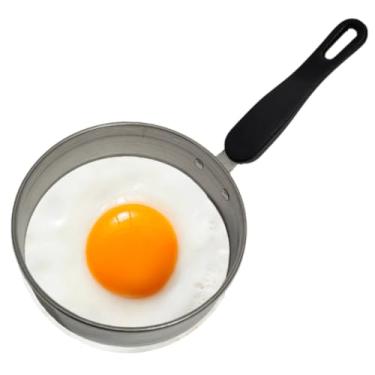 Imagem de Moldes para Fritar Ovo, Anel para Fritar Ovo, Kit Lanche Na Chapa 1 Modelador Hamburguer 1 Molde Ovo 1 Abafador AlumíNio