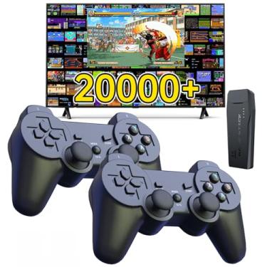 Imagem de Crazyboy Wireless Retro Game Console, Retro Game Stick with Built-in 9 Emulators