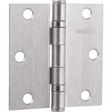 Imagem de Dobradiça 3 Anel De Rolamento Niquelada 3 Peças Vonder