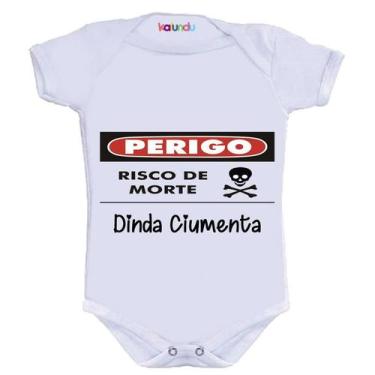 Imagem de Body Divertido - Dinda Ciumenta - KALUNDU KIDS, GG