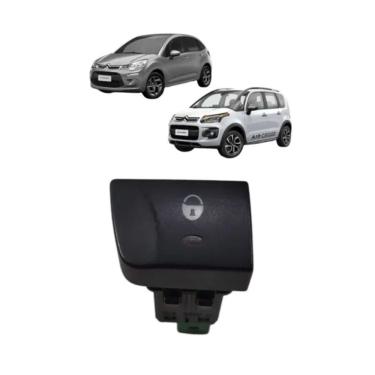 Imagem de Botão Trava Eletrica Citroen C3 Aircross 96661967ZD
