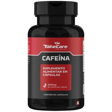 Imagem de CAFEINA 200MG POR CAPSULA 60 CÁPSULAS - TAKE CARE