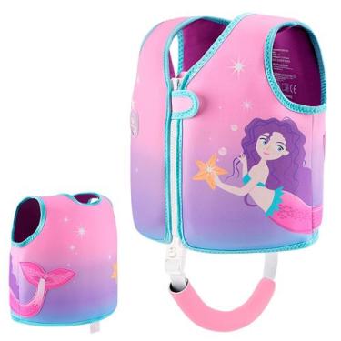 Imagem de Colete de natação Pottwal para crianças de 2 a 3 anos de neoprene e EP