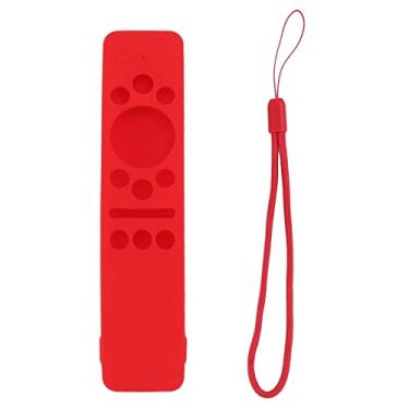Imagem de Capa protetora de silicone com controle remoto para Smart TV, à prova de choque, antiderrapante, acesso total a todos os botões (vermelho)