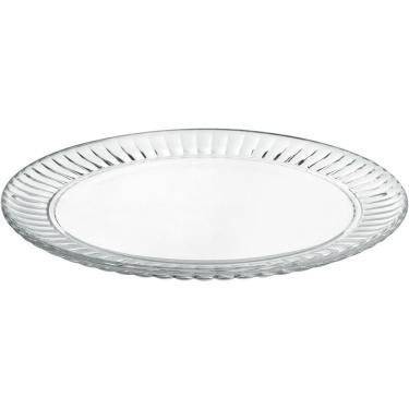 Imagem de Prato Bolo Boleira Redondo Home&co Vidro 2x31cm Transparente