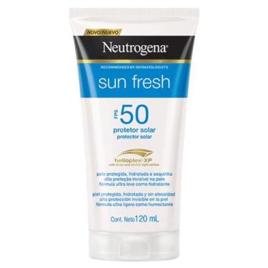 Imagem de Protetor Solar Neutrogena Sun Fresh FPS 50  120ml  Proteção e Toque Se