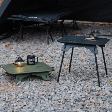 Imagem de Mesa de acampamento dobrável HZGAMER 40cm/16cm de altura ajustável