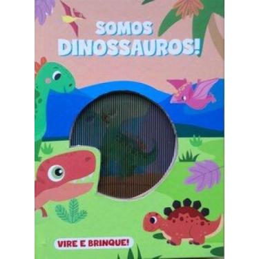 Imagem de Vire e brinque  somos dinossauros - PE DA LETRA, 3