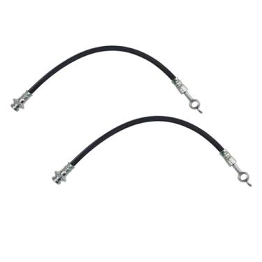 Imagem de TRQ Conjunto de mangueira de freio compatível com 2012-2013 INFINITI M35h 2011-2013 M37 M56 2014-2021 Q50 2017-2021 Q60 2014-2019 Q70 2015-2019 Q70-2019 70 L