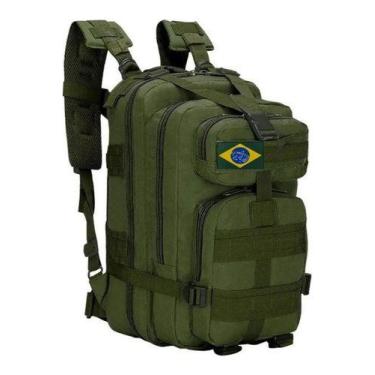 Imagem de Mochila Impermeavel Masculina Feminina 30 Lts - Sou Mais Preço, Verde 