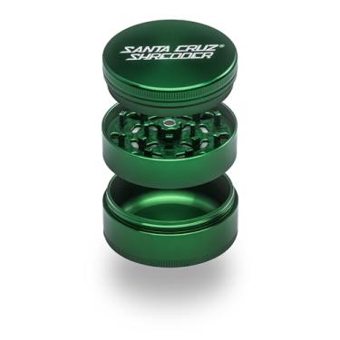 Imagem de Santa Cruz Shredder Topo serrilhado de metal para aderência mais forte, 3 peças, grande, 6,9 cm (verde)