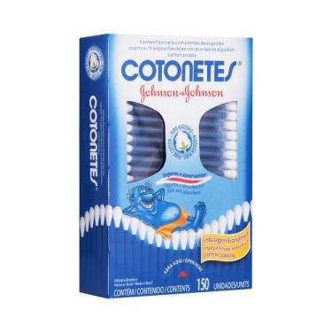 Imagem de Hastes Flexíveis Cotonete Johnson & Johnson com 150un