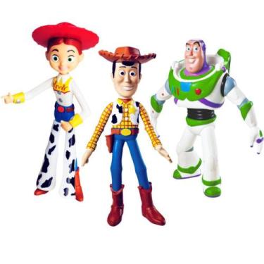 Imagem de Kit Coleção Toy Story Woody, Buzz Lightyear E Jessie Disney - Líder Br