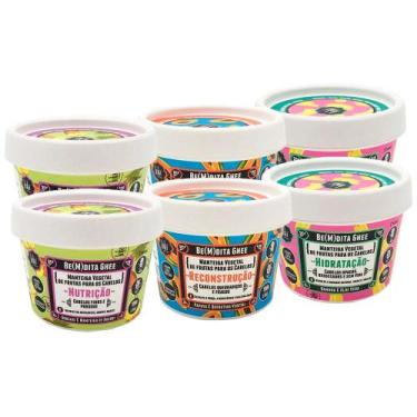 Imagem de Lola Cosmetics Be(m)dita Ghee Kit  2 Máscaras de Reconstrução + 2 Másc