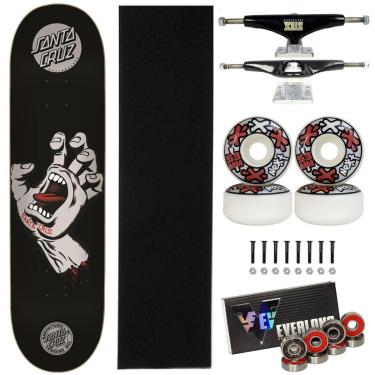 Imagem de Skate Santa Cruz Montado 8.0 Profissional Next 53mm Everlong-Masculino